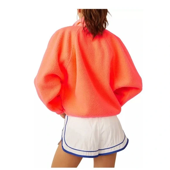 ⭐️NWOT Free People Hit the Slopes Fleece Jacket⭐️ - Picture 3 of 10
